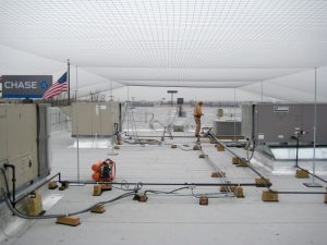 Commercial Bird Netting Installation - StealthNet Bird Netting